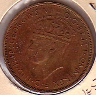 British West Africa coin