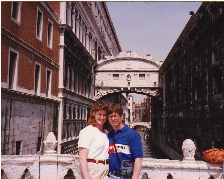 Richard and Kim Griffith Italy vacation Venice