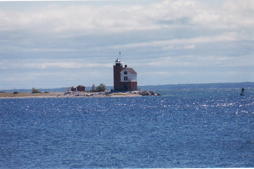 round island lighthouse michigan mackinac
